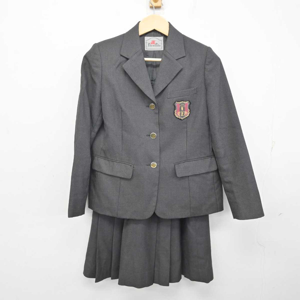 中古】千葉県 千葉英和高等学校 女子制服 3点 (ブレザー・ニットベスト・スカート) sf072904 | 中古制服通販パレイド