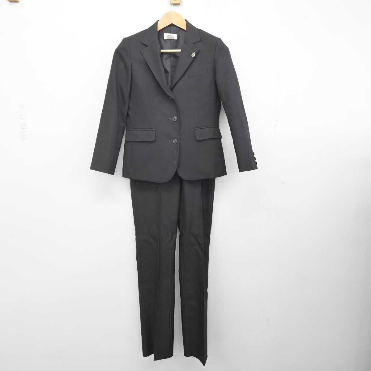 【中古】千葉県 聖徳大学 女子制服 3点 (ブレザー・スカート・ズボン) sf072905