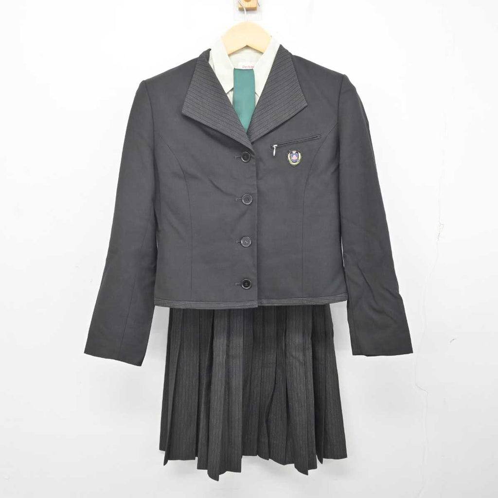 【中古】大分県 楊志館高等学校 女子制服 4点 (ブレザー・シャツ・スカート) sf072911 | 中古制服通販パレイド