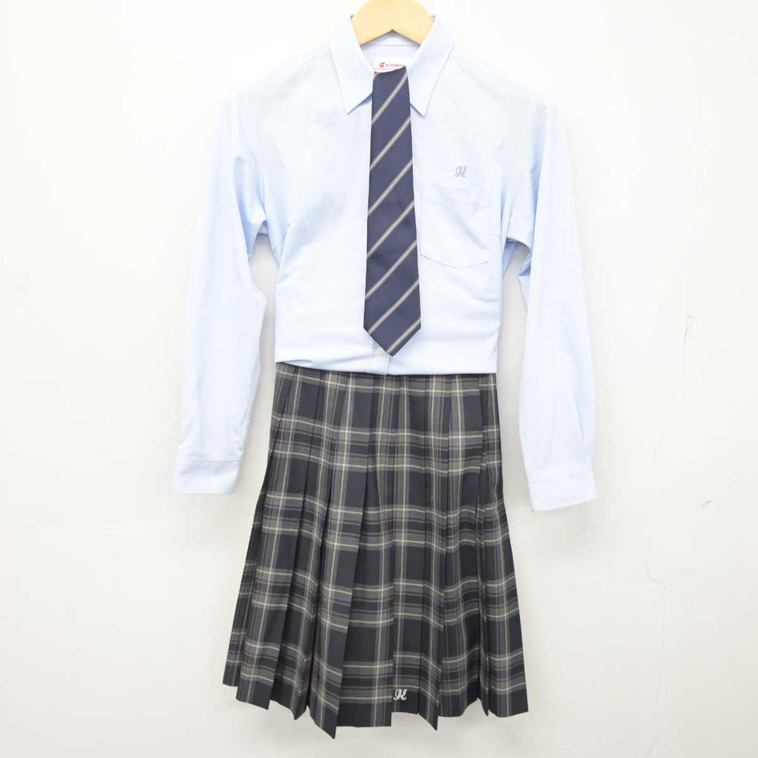 【中古】大阪府 貝塚高等学校 女子制服 4点 (ブレザー・シャツ・スカート) sf072941 | 中古制服通販パレイド