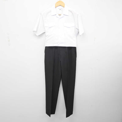 【中古】愛知県 みよし市立北中学校 男子制服 2点 (シャツ・ズボン) sf072946