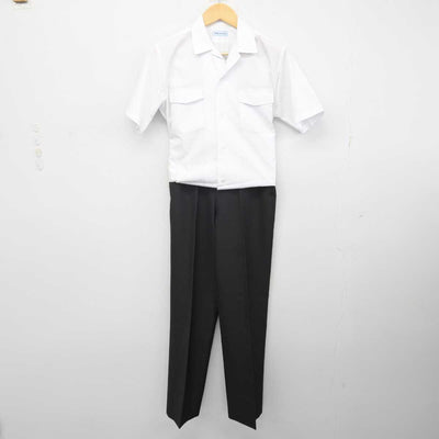 【中古】愛知県 みよし市立北中学校 男子制服 2点 (シャツ・ズボン) sf072947