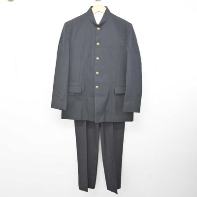 【中古】愛知県 豊田高等学校 男子制服 3点 (学ラン・シャツ・ズボン) sf072950