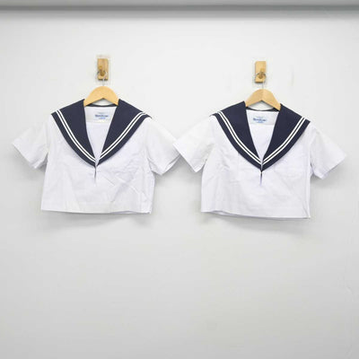 【中古】愛知県 鳴子台中学校 女子制服 3点 (セーラー服・スカート) sf072962