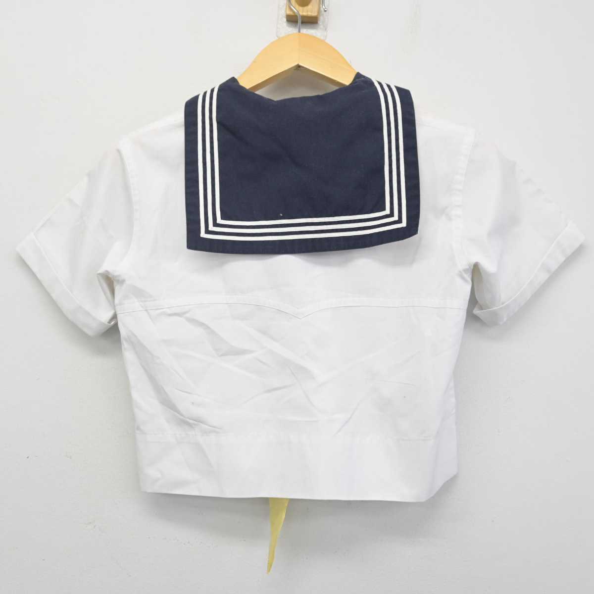 【中古】東京都 女子聖学院中学校・高等学校 女子制服 3点 (セーラー服) sf072974