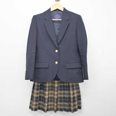 【中古】東京都 昭和高等学校 女子制服 2点 (ブレザー・スカート) sf072997