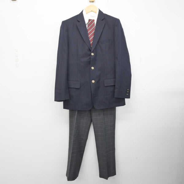 【中古】京都府 洛東高等学校 男子制服 4点 (ブレザー・シャツ・ズボン) sf072999 | 中古制服通販パレイド