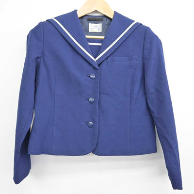 【中古】秋田県 秋田高等学校 女子制服 2点 (セーラー服・スカート) sf073006