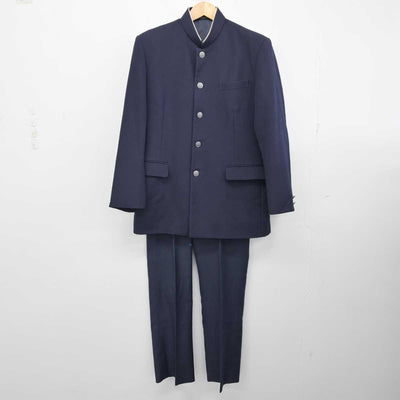 【中古】埼玉県 久喜北陽高等学校 男子制服 2点 (学ラン・ズボン) sf073013