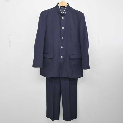 【中古】埼玉県 久喜北陽高等学校 男子制服 3点 (学ラン・ズボン) sf073014