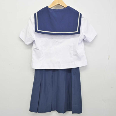 【中古】秋田県 秋田高等学校 女子制服 3点 (セーラー服・スカート) sf073022