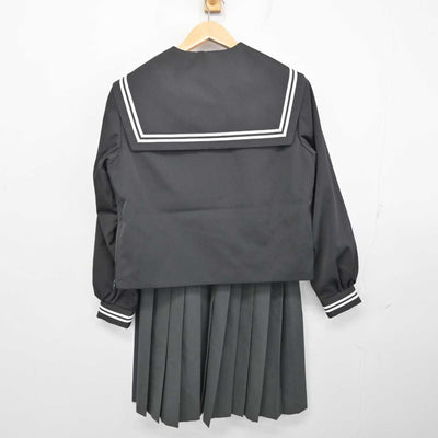 【中古】岡山県 真備中学校 女子制服 3点 (セーラー服・スカート) sf073024