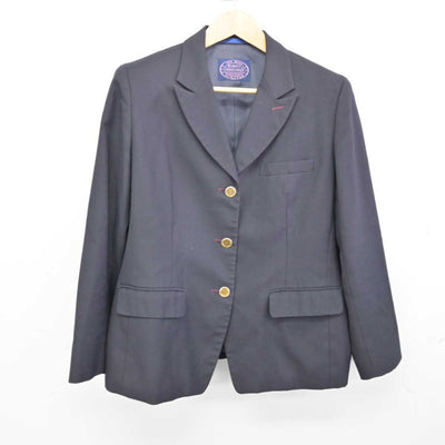 【中古】神奈川県 光明学園相模原高等学校 女子制服 3点 (ブレザー・スカート) sf073028