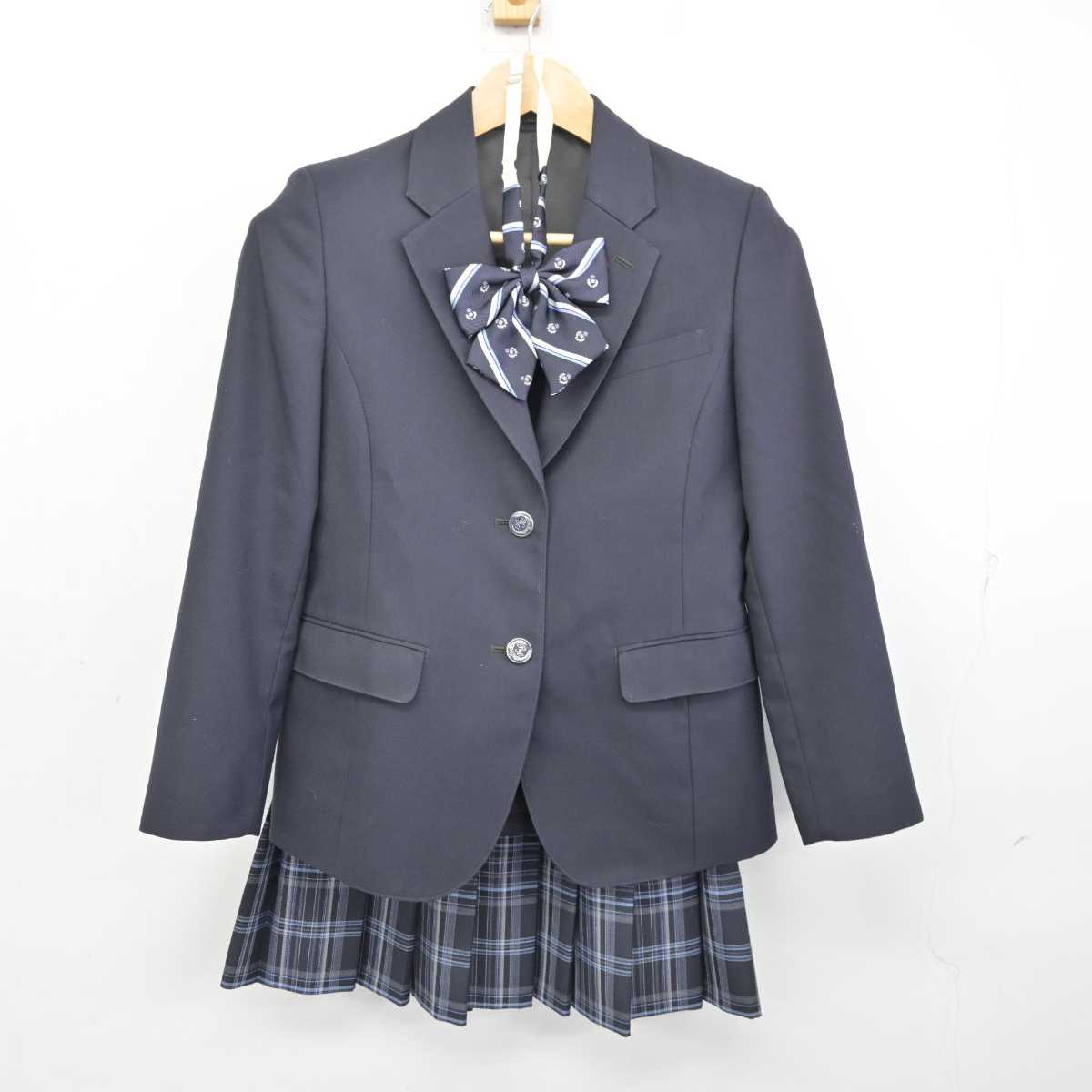 【中古】東京都 六本木高等学校 女子制服 4点 (ブレザー・スカート) sf073035