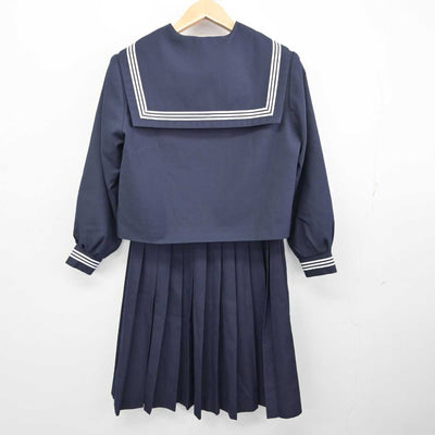 【中古】静岡県 竜洋中学校 女子制服 2点 (セーラー服・スカート) sf073037