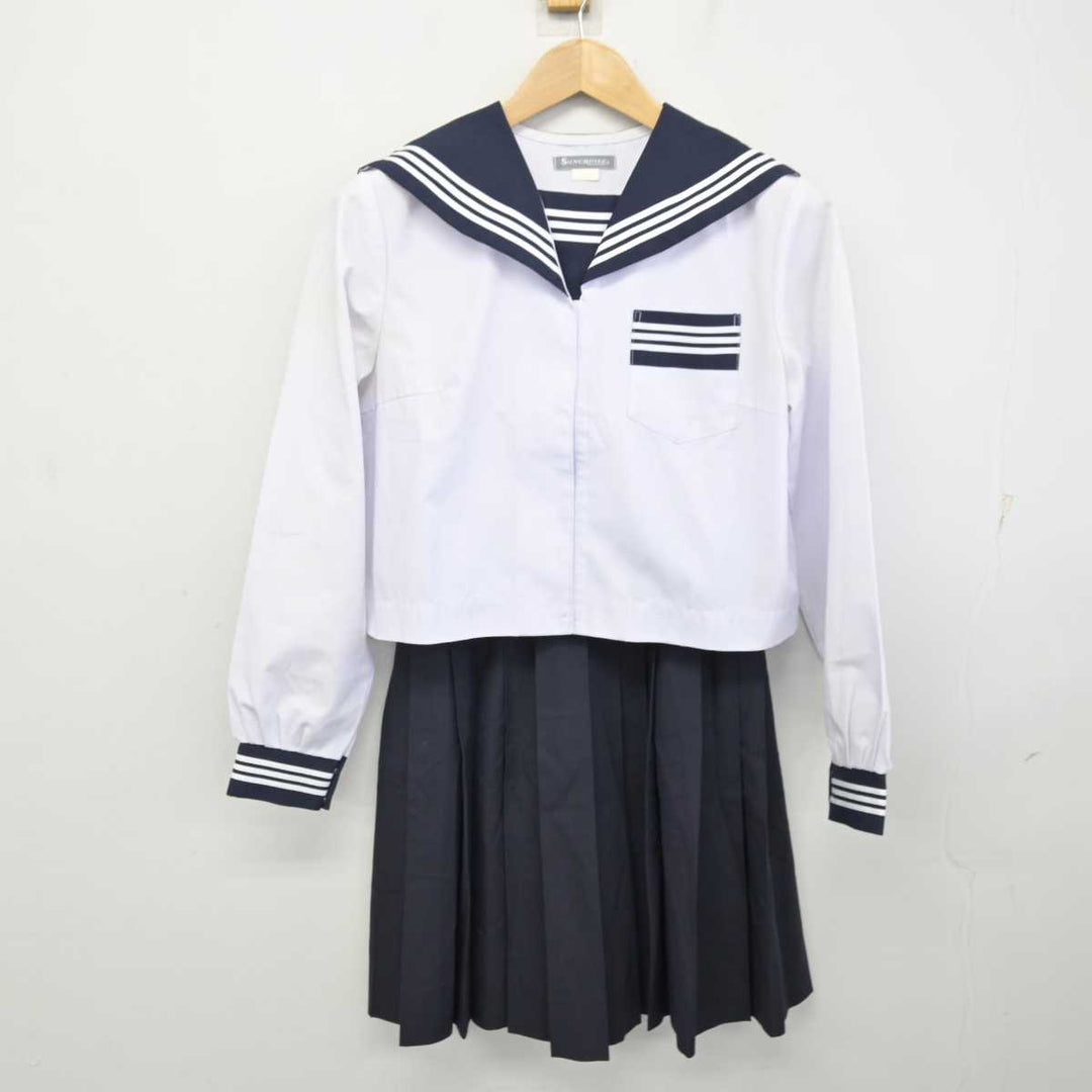 中古】静岡県 城東中学校 女子制服 3点 (セーラー服・セーラー服 中古】静岡県 城東中学校 女子制服 3点 (セーラー服・セーラー服