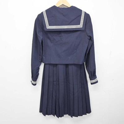 【中古】茨城県 波崎第三中学校 女子制服 3点 (セーラー服・スカート) sf073041