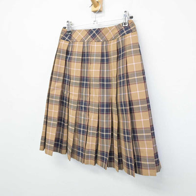 【中古】埼玉県 正智深谷高等学校 女子制服 2点 (スカート) sf073054