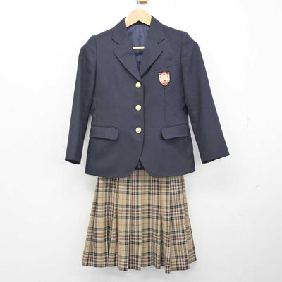 【中古】東京都 日野学園 女子制服 2点 (ブレザー・スカート) sf073062