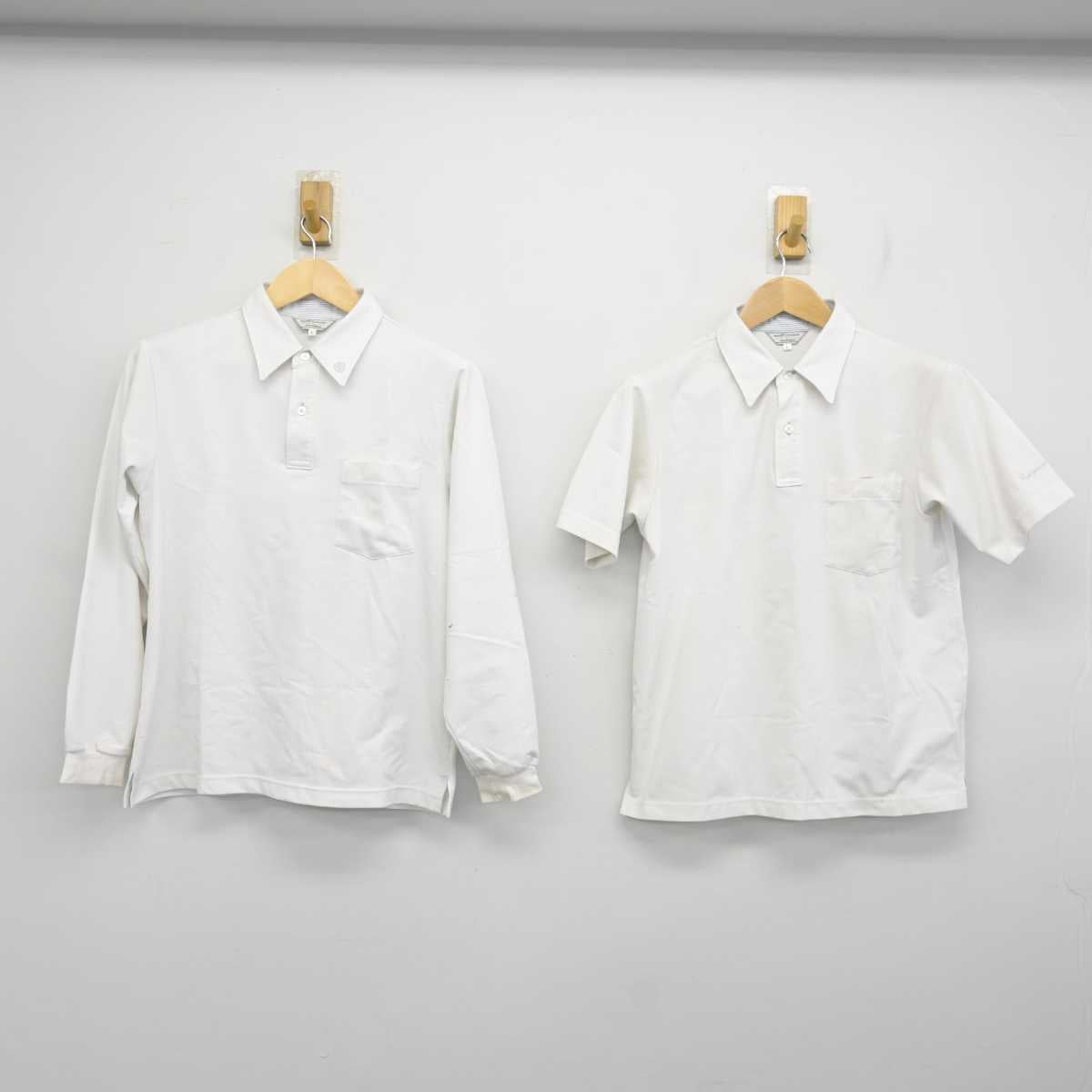 【中古】大阪府 寝屋川市立第六中学校 女子制服 2点 (シャツ) sf073073