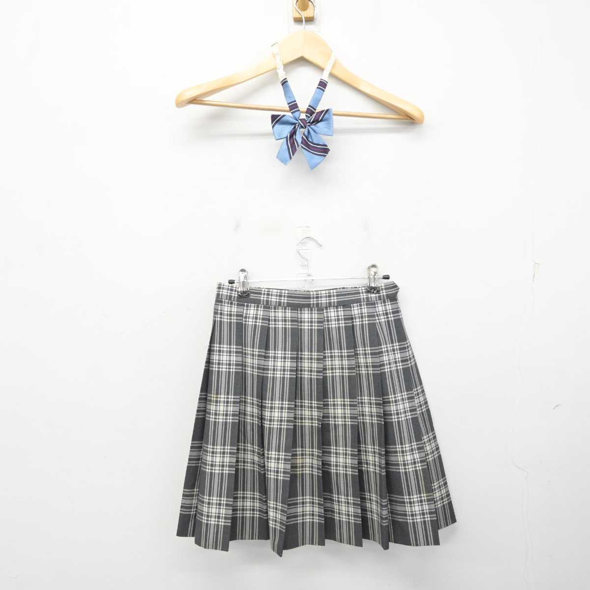 【中古】東京都 農芸高等学校 女子制服 2点 (スカート) sf073091