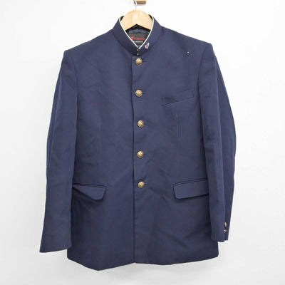 【中古】長崎県 諫早商業高等学校 男子制服 2点 (学ラン・ズボン) sf073094