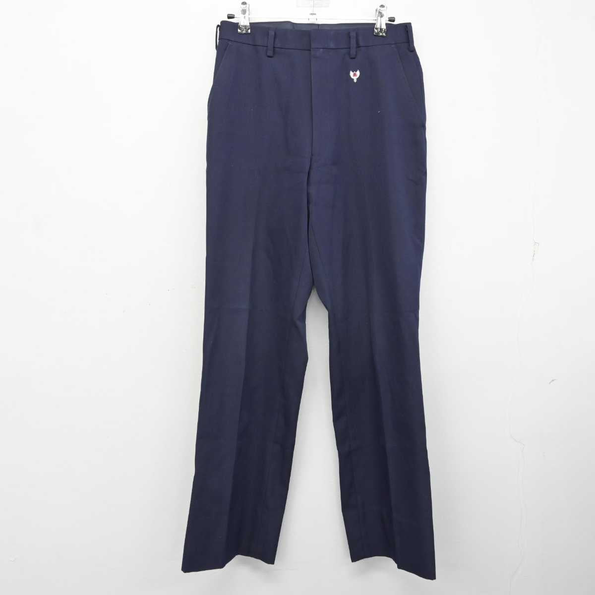 【中古】長崎県 諫早商業高等学校 男子制服 2点 (学ラン・ズボン) sf073094