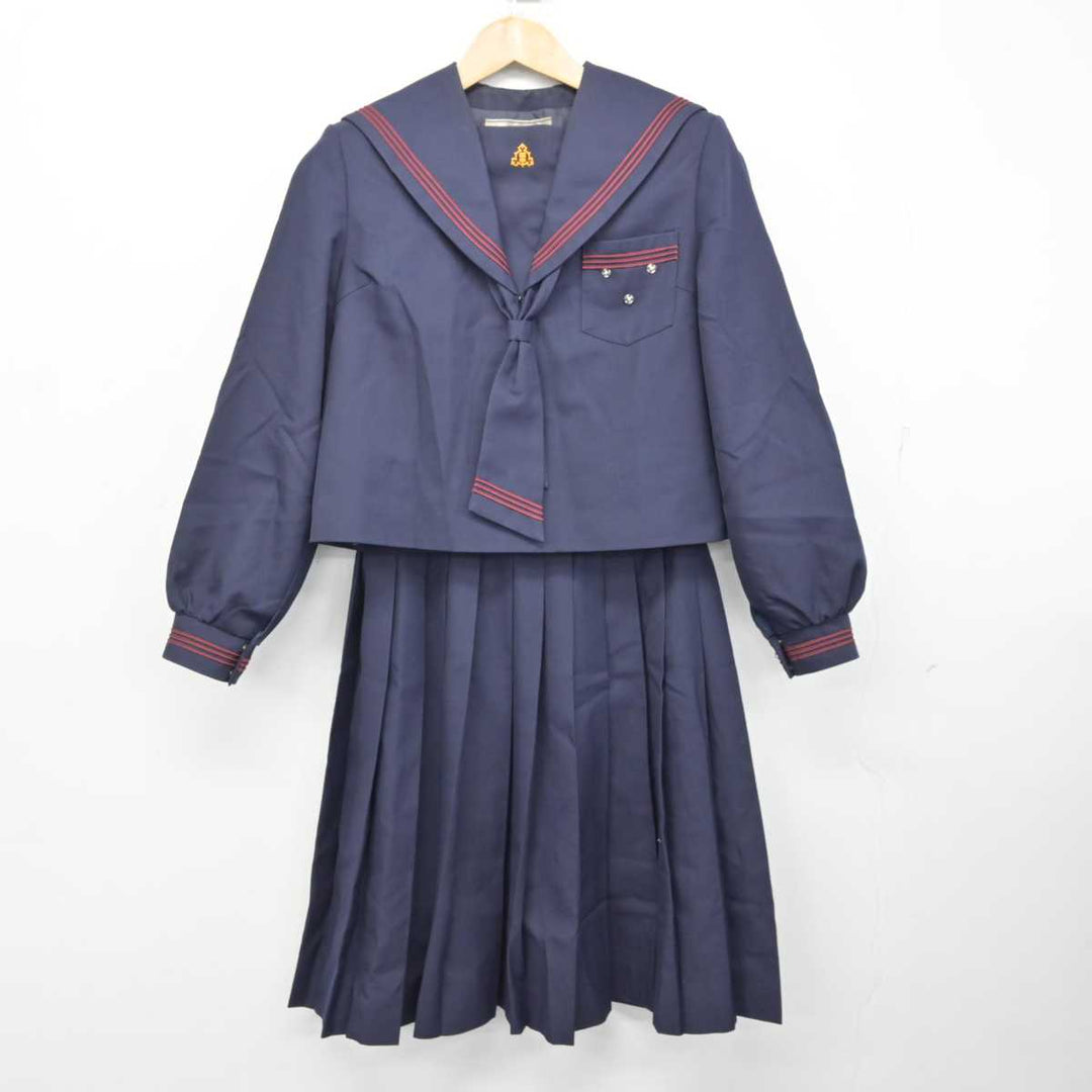 【中古】長崎県 西諫早中学校 女子制服 2点 (セーラー服・スカート) sf073095 | 中古制服通販パレイド