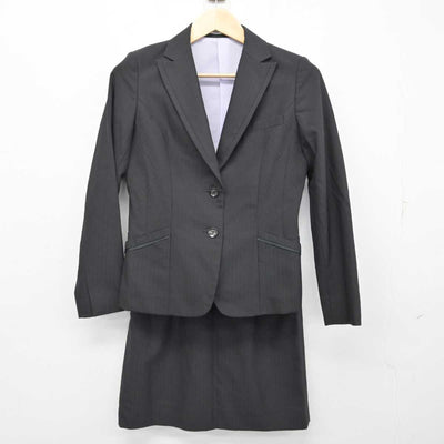 【中古】 事務服 女子制服 3点 (ジャケット・ベスト・スカート) sf073099