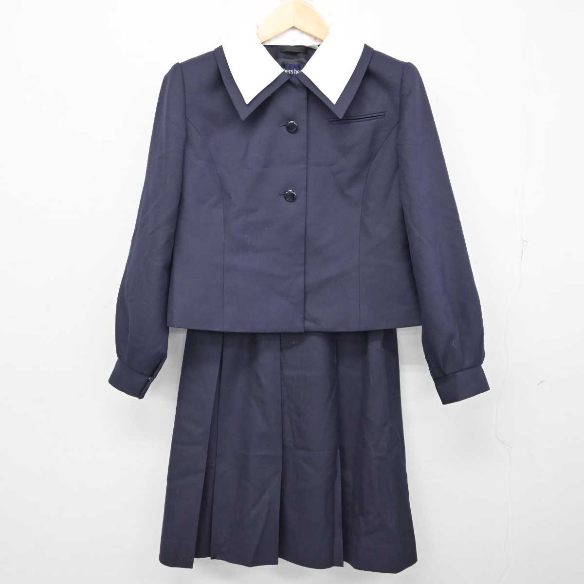 【中古】愛知県 豊橋南高等学校 女子制服 5点 (ブレザー・シャツ・スカート) sf073111