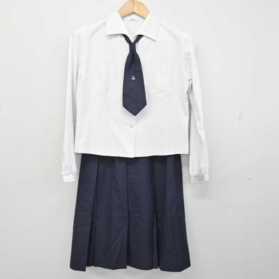 【中古】愛知県 豊橋南高等学校 女子制服 5点 (ブレザー・シャツ・スカート) sf073111