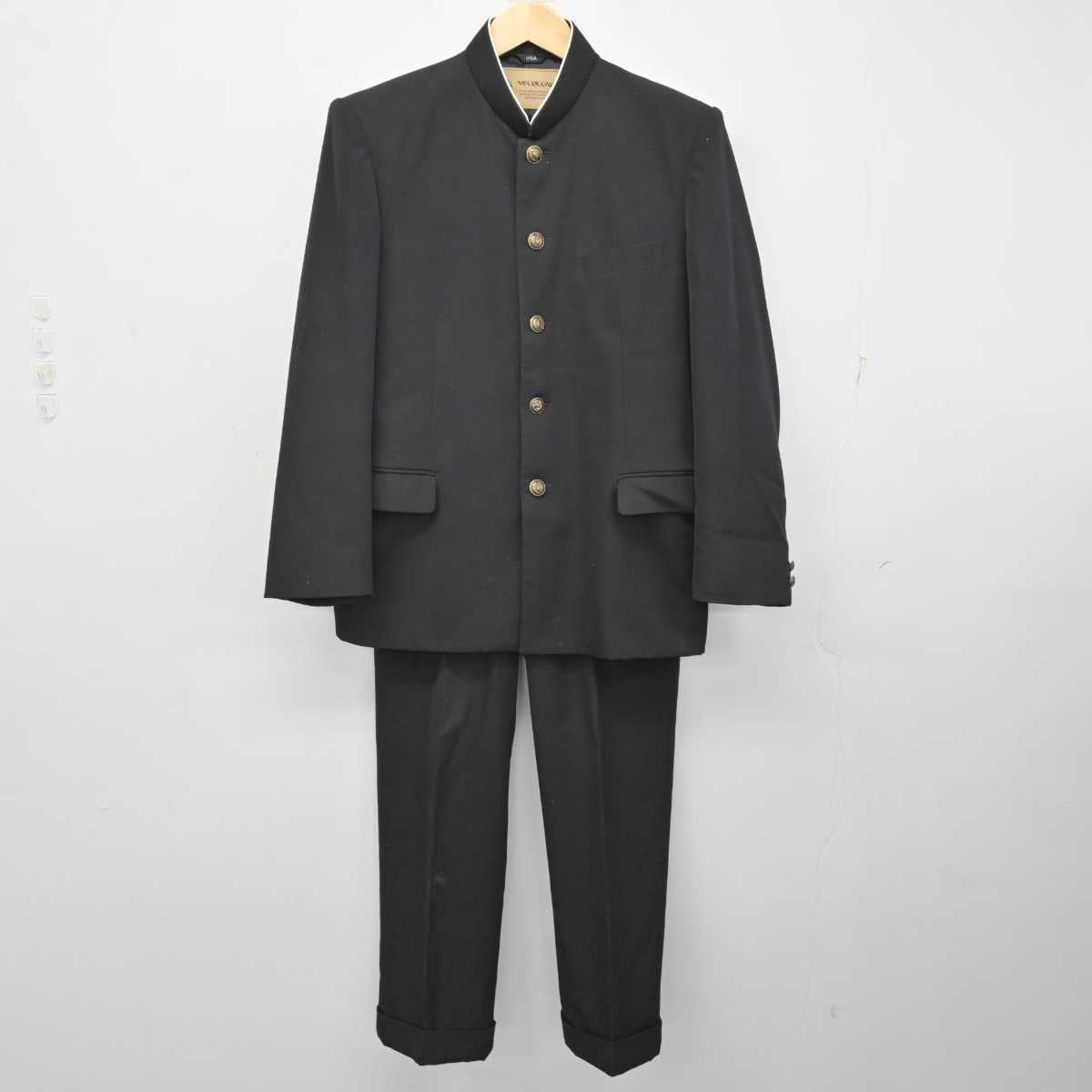 【中古】埼玉県 北本市立東中学校 男子制服 2点 (学ラン・ズボン) sf073134