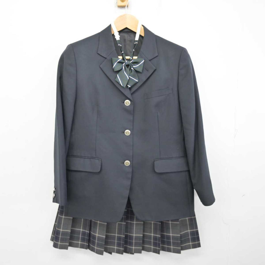 【中古】神奈川県 川崎北高等学校 女子制服 4点 (ブレザー・スカート) sf073143