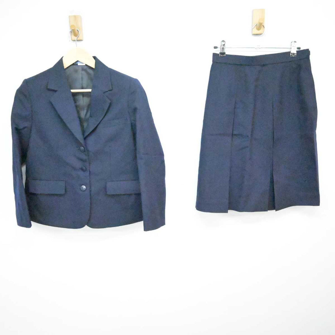 中古】埼玉県 所沢西高等学校 女子制服 4点 (ブレザー・スカート