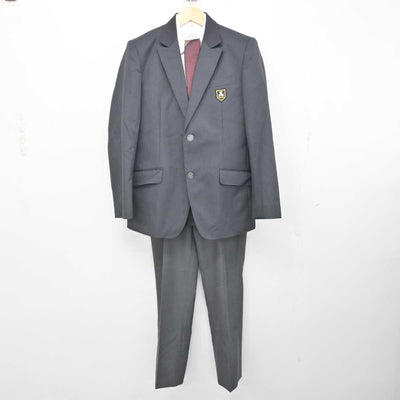 【中古】愛知県 星城高等学校 男子制服 4点 (ブレザー・シャツ・ズボン) sf073183