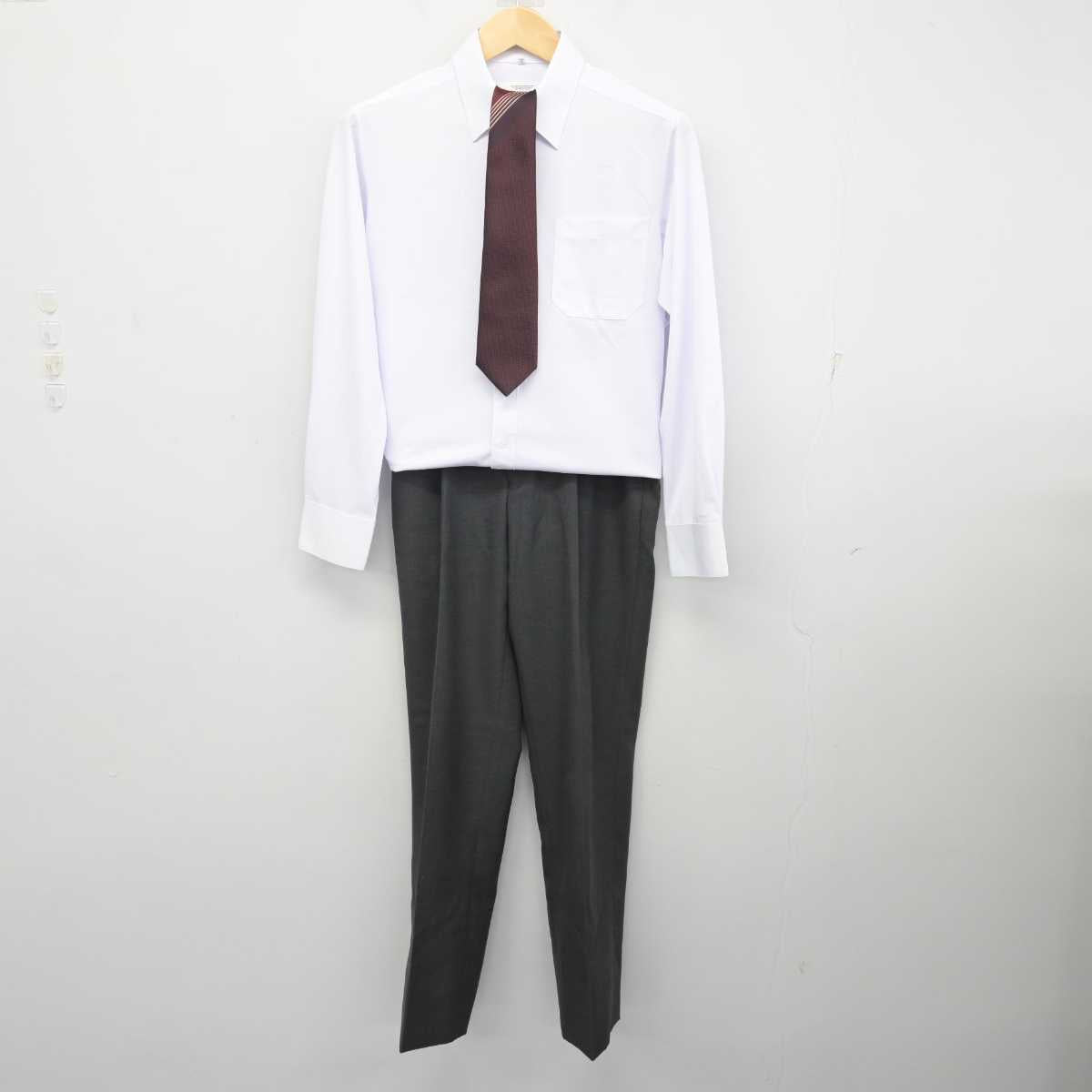 【中古】愛知県 星城高等学校 男子制服 4点 (ブレザー・シャツ・ズボン) sf073183