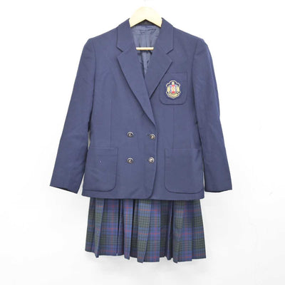 【中古】東京都 江戸川女子高等学校/旧制服 女子制服 2点 (ブレザー・スカート) sf073246