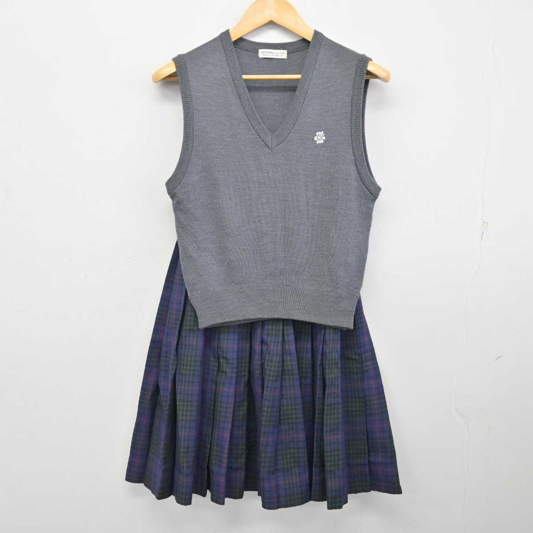 中古】東京都 江戸川女子中学校/旧制服 女子制服 4点 (ブレザー・ニットベスト・スカート) sf073251 | 中古制服通販パレイド