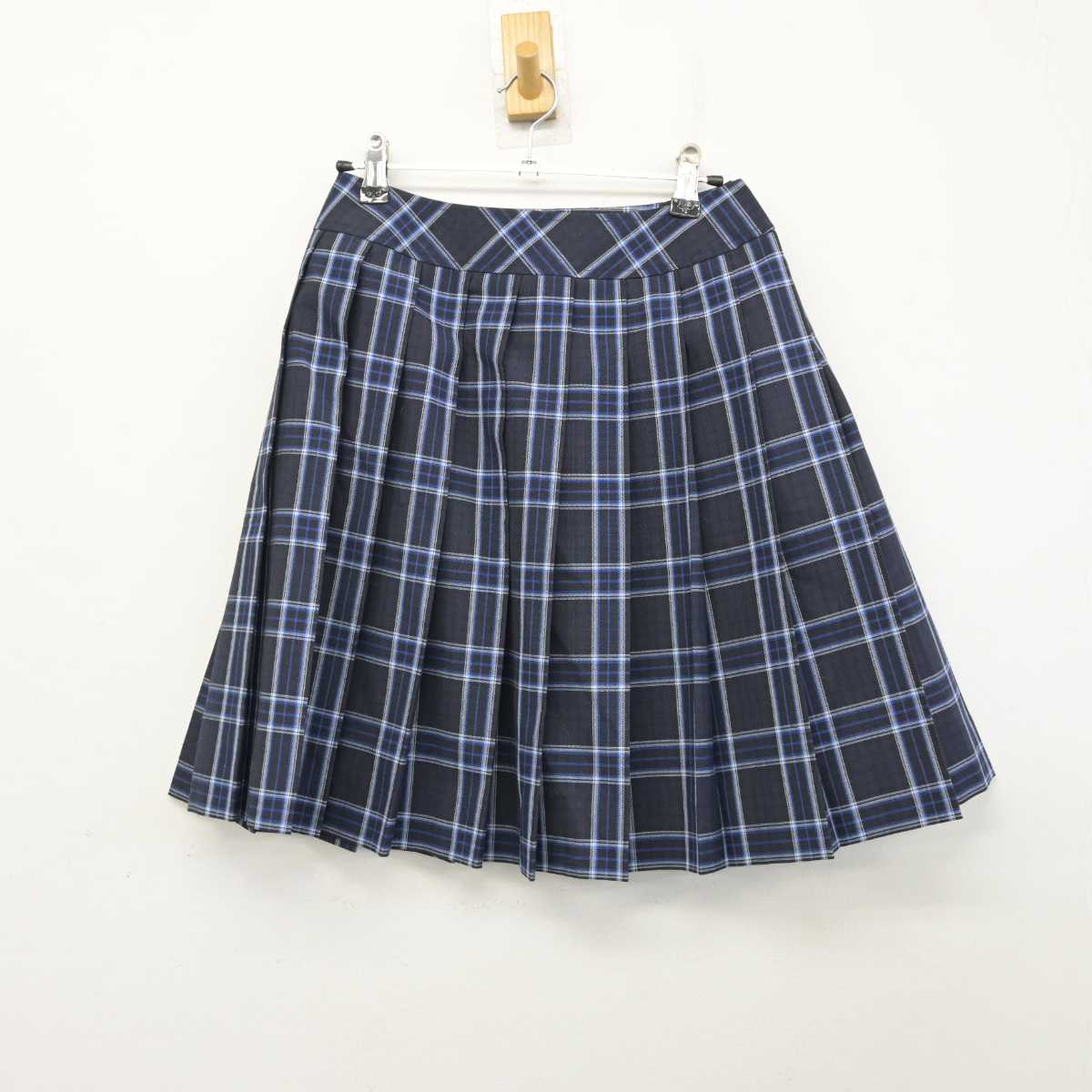 【中古】千葉県 昭和学園高等学校 女子制服 2点 (シャツ・スカート) sf073257