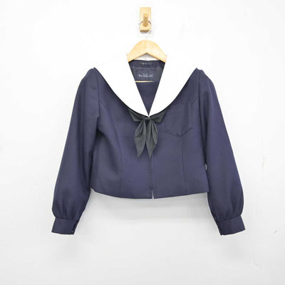 【中古】岐阜県 加納高等学校 女子制服 3点 (セーラー服・スカート) sf073258