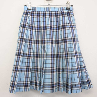 【中古】 クラーク記念国際高等学校 女子制服 3点 (シャツ・スカート) sf073264