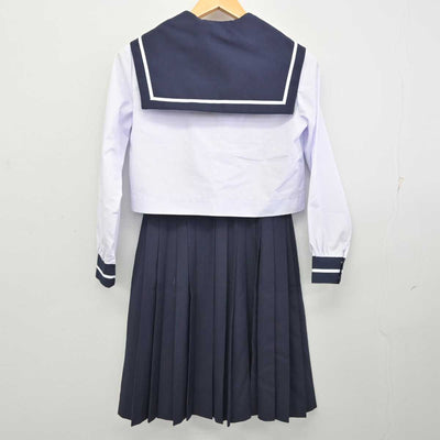 【中古】愛知県 金城学院高等学校 女子制服 3点 (セーラー服・スカート) sf073268