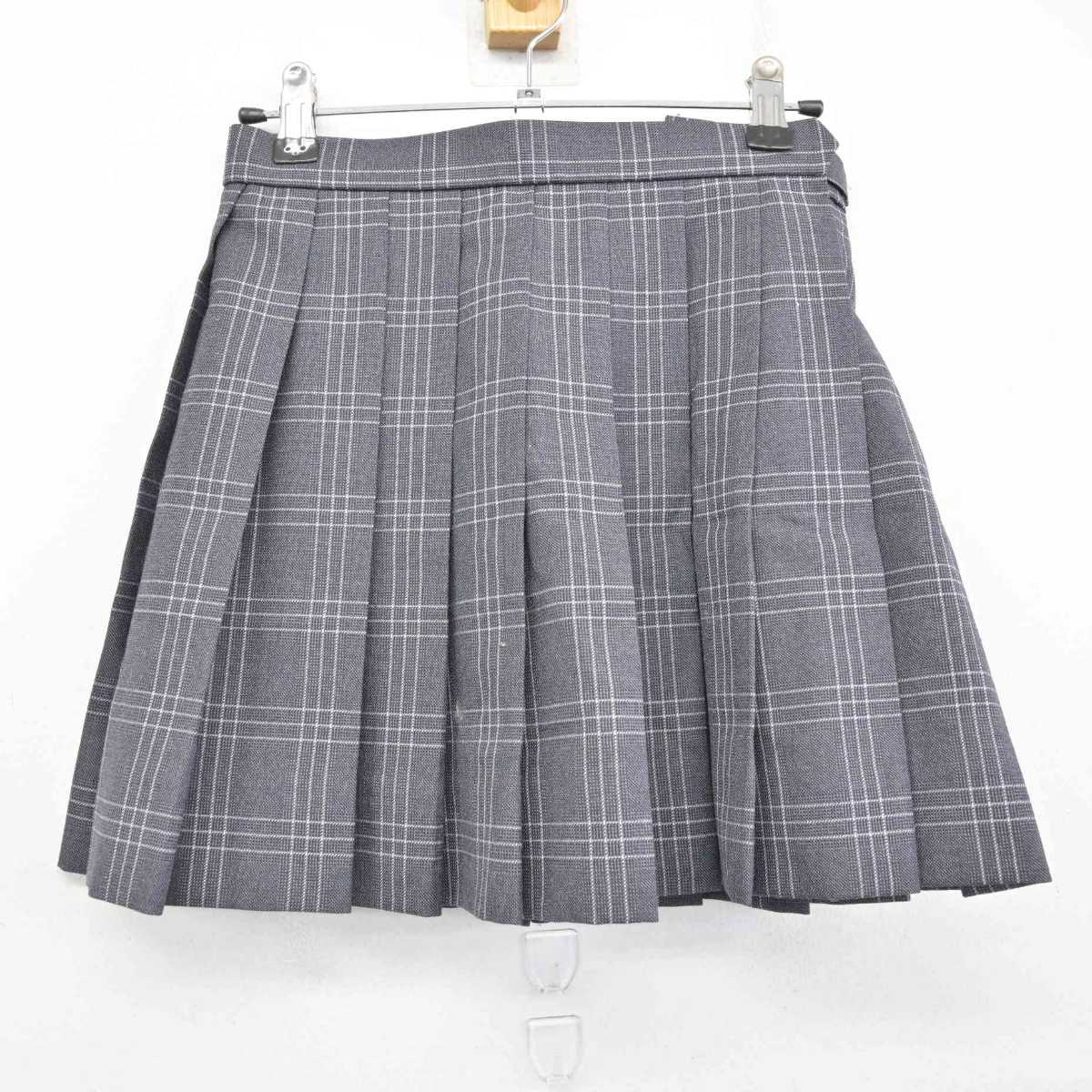 【中古】茨城県 水戸平成学園高等学校 女子制服 2点 (シャツ・スカート) sf073271