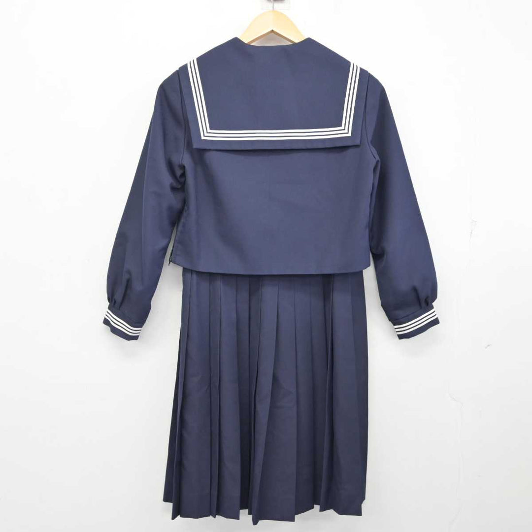 【中古】神奈川県 岡本中学校 女子制服 3点 (セーラー服・スカート) sf073310 | 中古制服通販パレイド