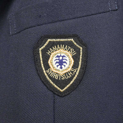 【中古】静岡県 浜松市立高等学校 女子制服 5点 (ブレザー・シャツ・スカート) sf073314