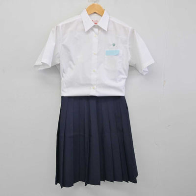 【中古】京都府 南宇治中学校 女子制服 3点 (シャツ・シャツ・スカート) sf073338