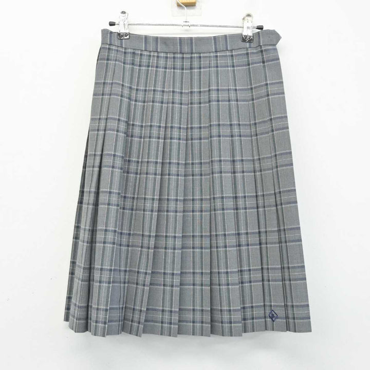 中古】三重県 久居高等学校 女子制服 2点 (ニット・スカート