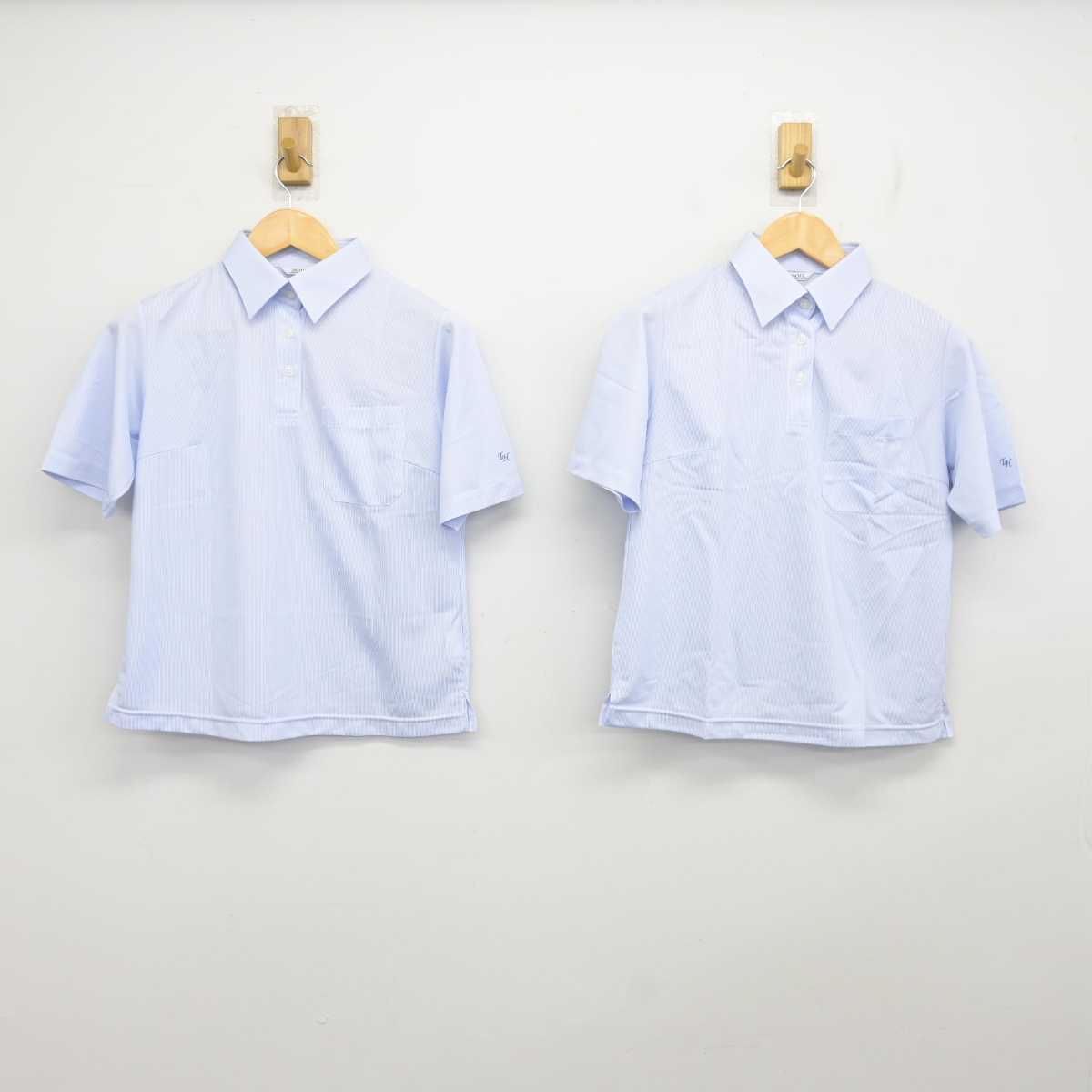 【中古】北海道 北海道札幌手稲高等学校 女子制服 2点 (シャツ) sf073356