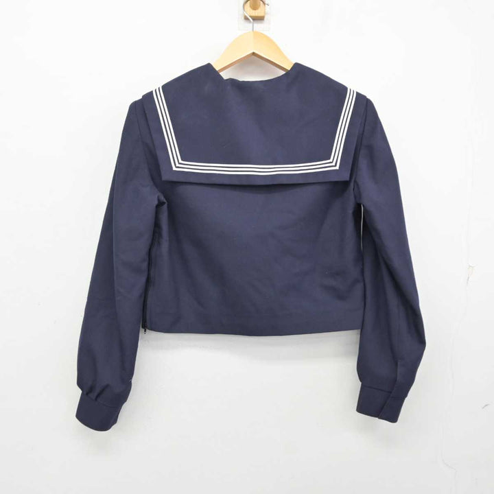 中古】愛知県 一宮西高等学校 女子制服 3点 (セーラー服