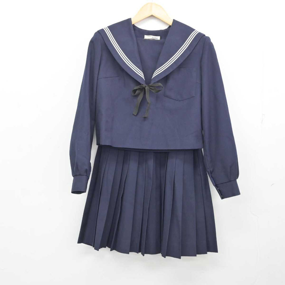 中古】愛知県 一宮西高等学校 女子制服 3点 (セーラー服・スカート) sf073365 | 中古制服通販パレイド